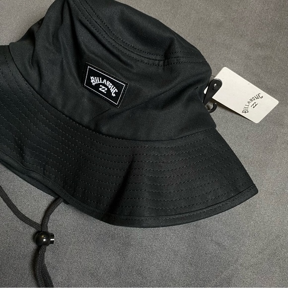 Billabong Charcoal Bucket Hat with Logo - Picture 2 of 8